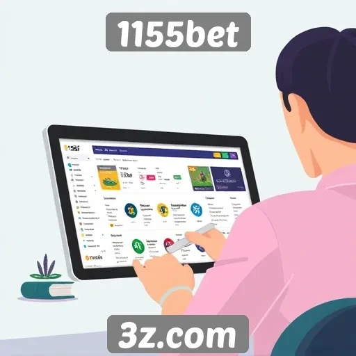 Experiência do usuário no 1155bet