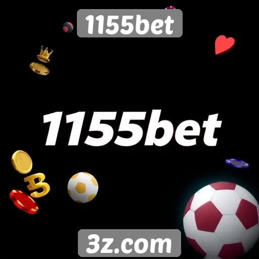 Variedade de jogos disponíveis na plataforma 1155bet